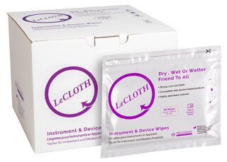 LeCloth Instrument & Device Wipes