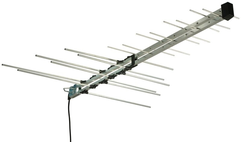 Sky Blue Antenna SBE10 High Band VHF/UHF Metro Antenna Channels 7-50 28 Elements 44" boom length
