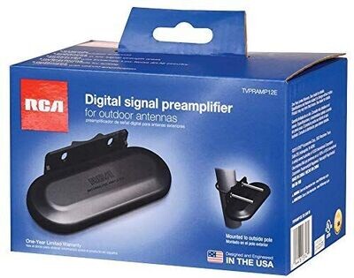 RCA Outdoor HDTV Antenna Pre Amplifier