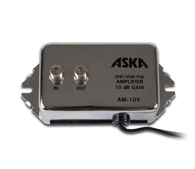 ASKA UHF/VHF/FM Distribution Amplifier 10 dB Gain