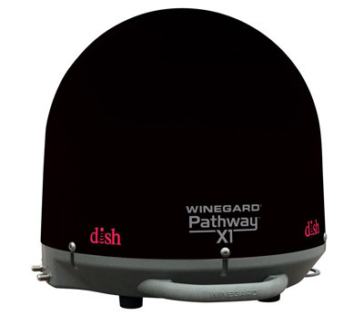 Winegard Pathway X1 Portable Satellite Dish (black)
