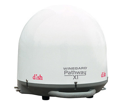 ​ Winegard Pathway X1 Portable Satellite Dish (white)