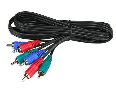 DIRECTV  6FT COMPONENT JUMPER, Blue, Green, Red