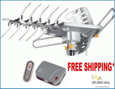 HD-2605 Ultra Remote Controlled HDTV Antenna with G3 Control Box