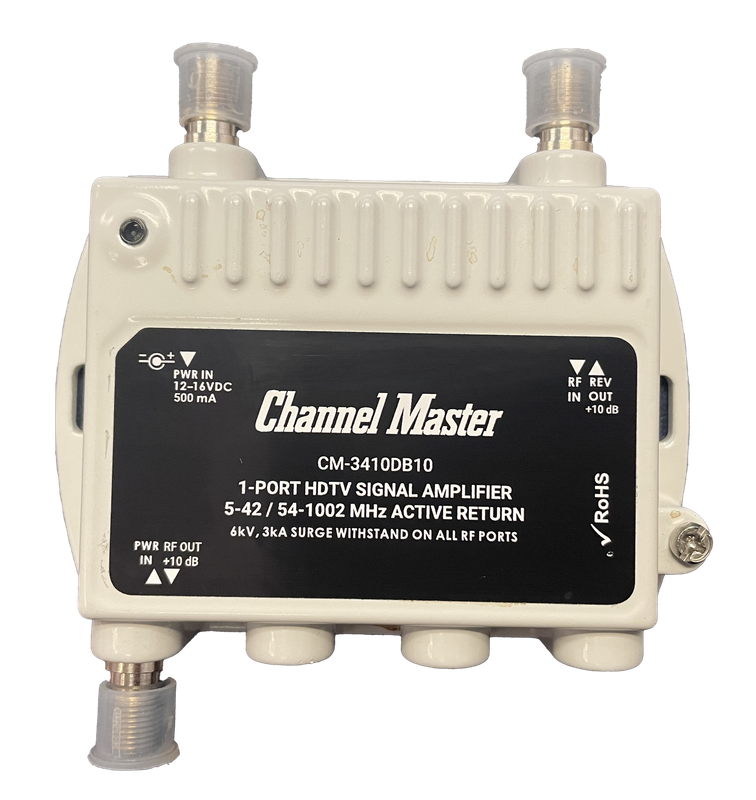 Channel Master CM3410DB10 Distribution Amplifier Channel Master CM3410DB10 Distribution Amplifier