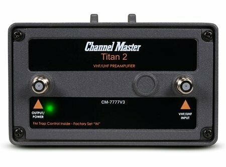Channel Master Titan 2 High Gain Preamplifier (NEW Version 3) Channel Master Titan 2 High Gain Preamplifier (NEW Version 3)