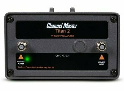 Channel Master Titan 2 High Gain Preamplifier (NEW Version 3) Channel Master Titan 2 High Gain Preamplifier (NEW Version 3)