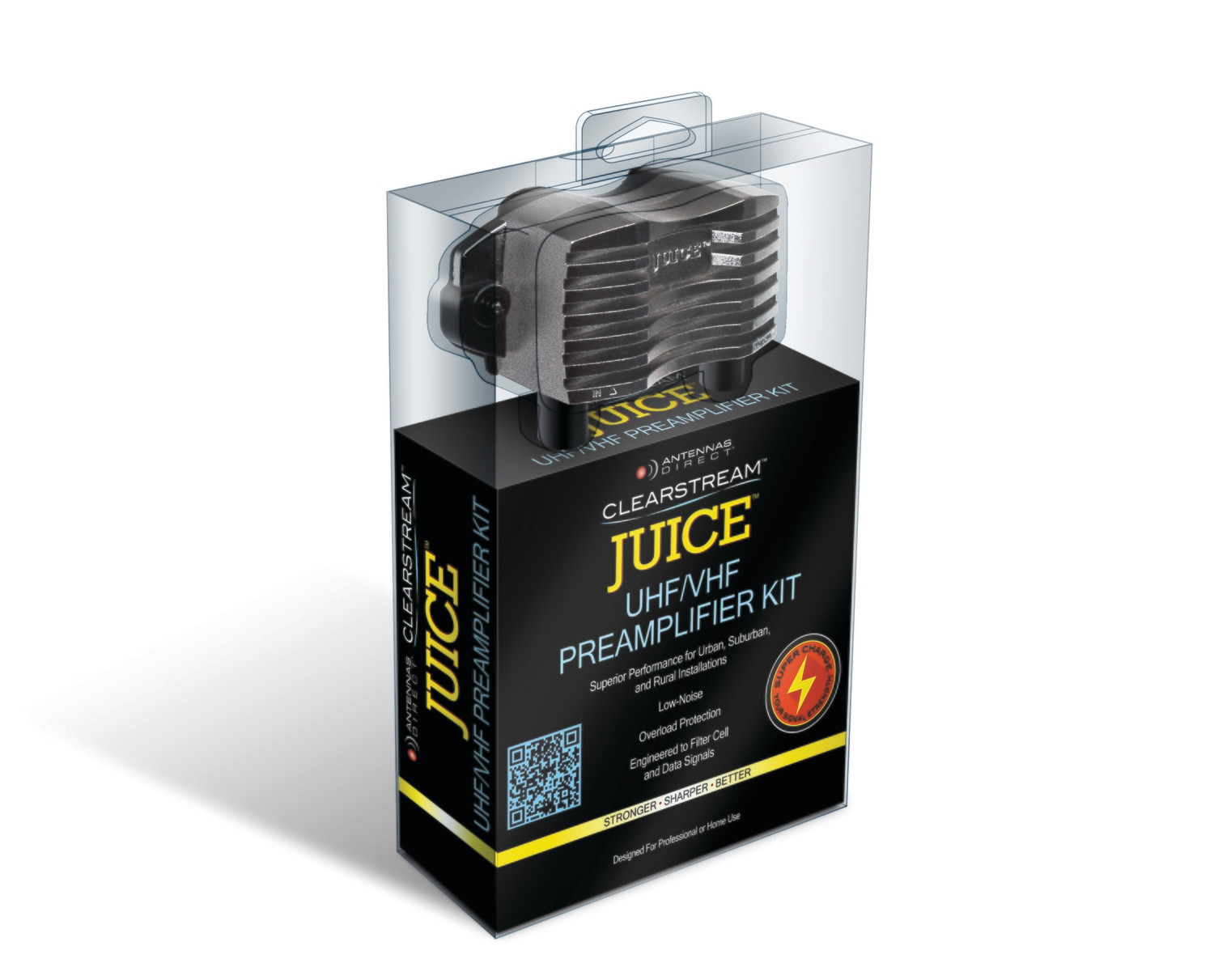 ClearStream™ JUICE™ UHF/VHF AMPLIFIER SYSTEM ClearStream™ JUICE™ UHF/VHF AMPLIFIER SYSTEM