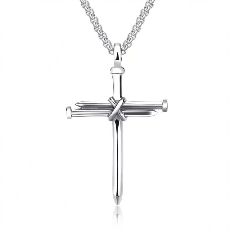 Silver Crafted Christ Original 18 inch Chain