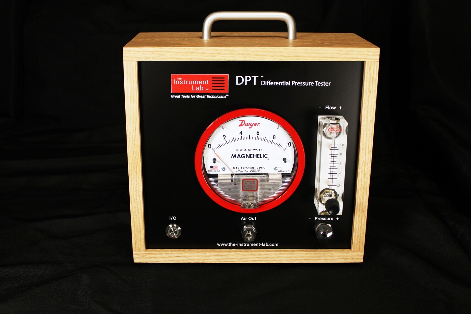 DPT™ Differential Pressure Tester » Band instrument repair tools » the