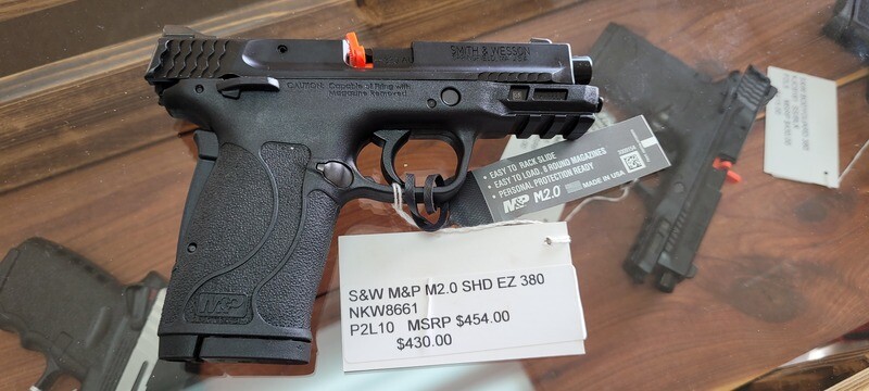 S&amp;W M&amp;P SHD EZ 380 / S&amp;W BDYGRD 380