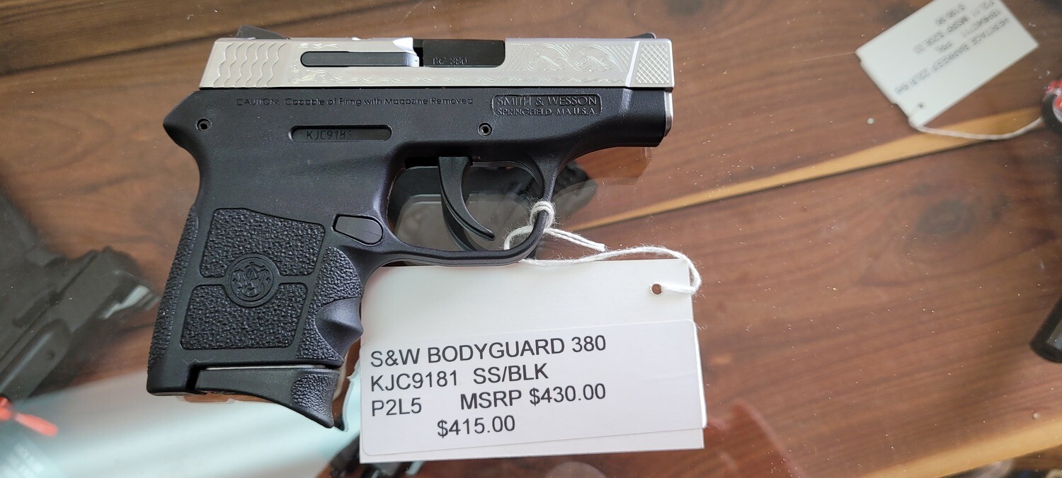S&amp;W M&amp;P SHD EZ 380 / S&amp;W BDYGRD 380