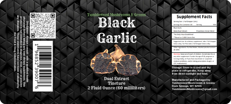 Black Garlic Tincture