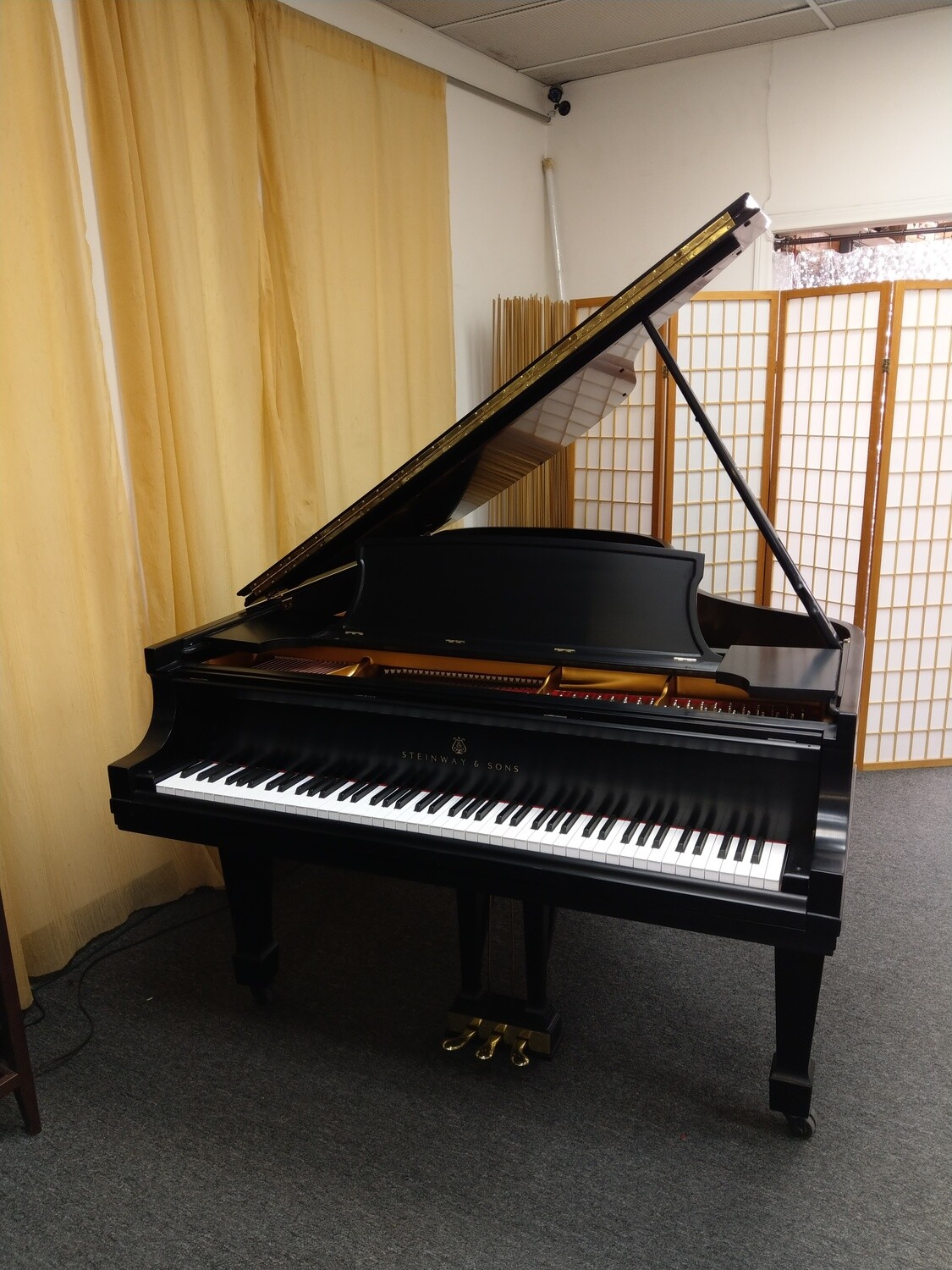 Steinway & Sons Model B Grand Piano - Satin Ebony