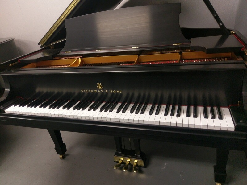 Steinway &amp; Sons Model S Baby Grand Piano - Satin Ebony