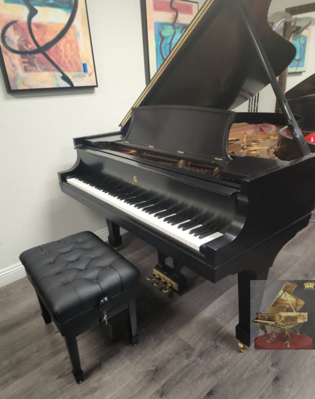 Steinway &amp; Sons Model B Grand Piano - Satin Ebony