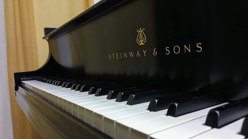 Steinway &amp; Sons Model A3 (6&#39;4&quot;) Grand Piano - Ebony Satin