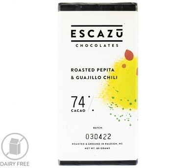 74% Roasted Pepita &amp; Guajillo Chili Bar