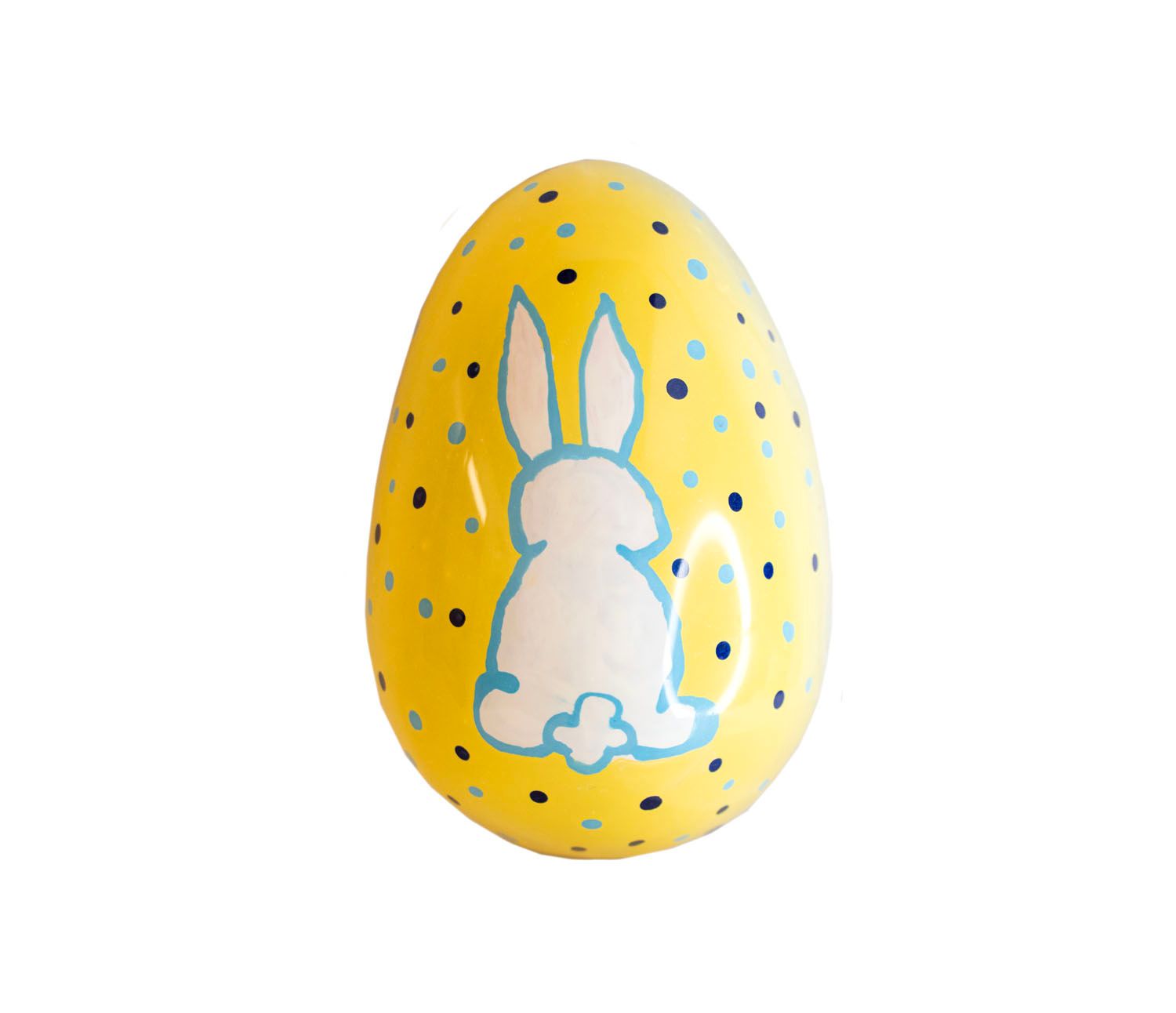 Hazelnut Praline - White Chocolate Caramel Filled Easter Egg