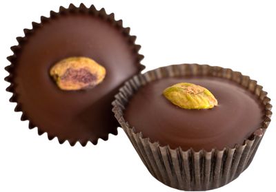 Pistachio Butter-Cookie Cups