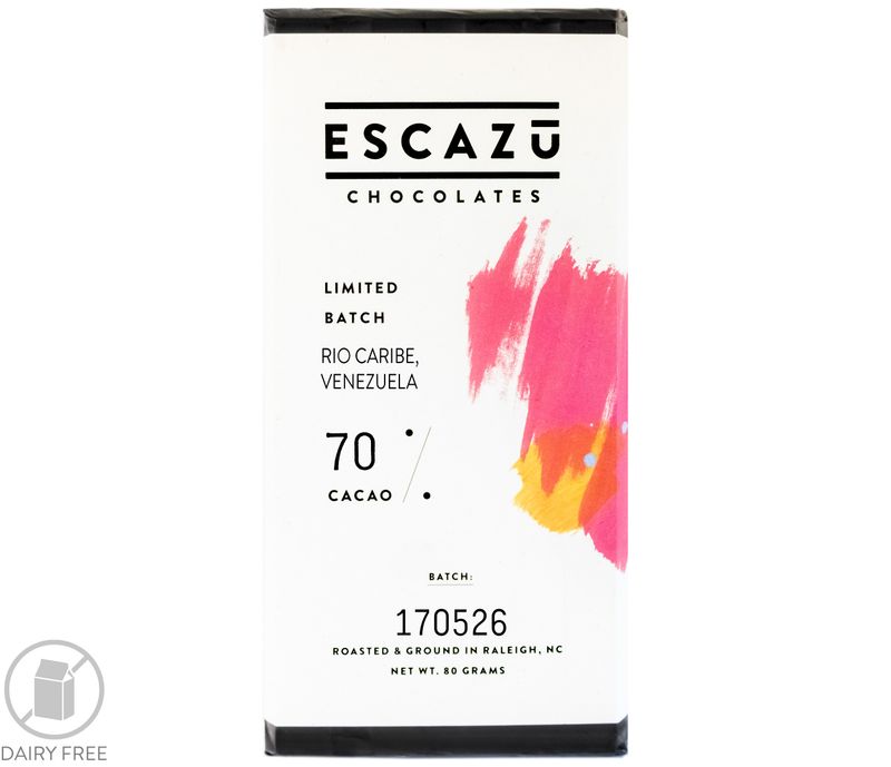 70% Single Origin Rio Caribe, Venezuela