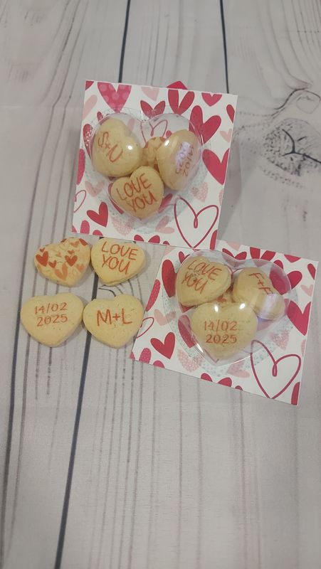 Mini heart cookie