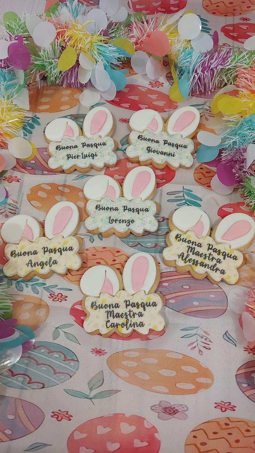 Bisco Pasqua decorati e stampati