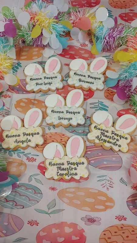 Bisco Pasqua decorati e stampati