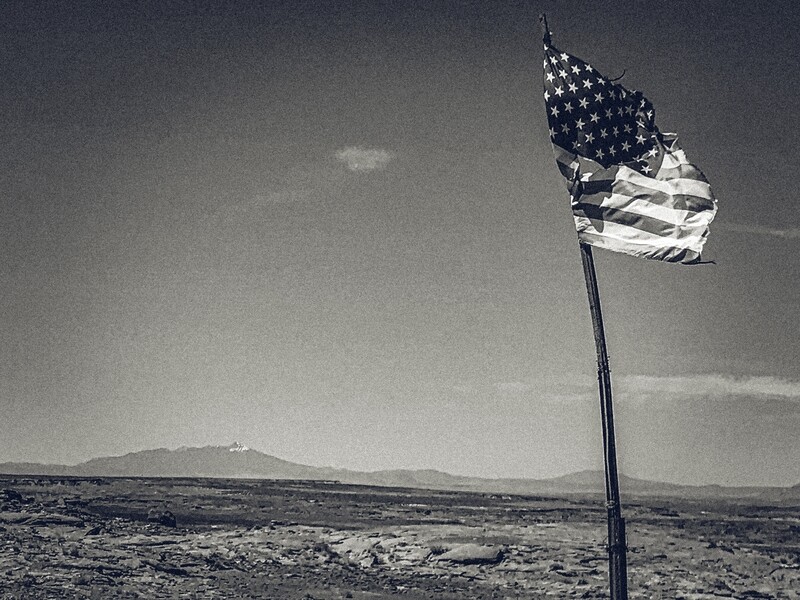 Western Stars &amp; Stripes (12X8 print, unframed)