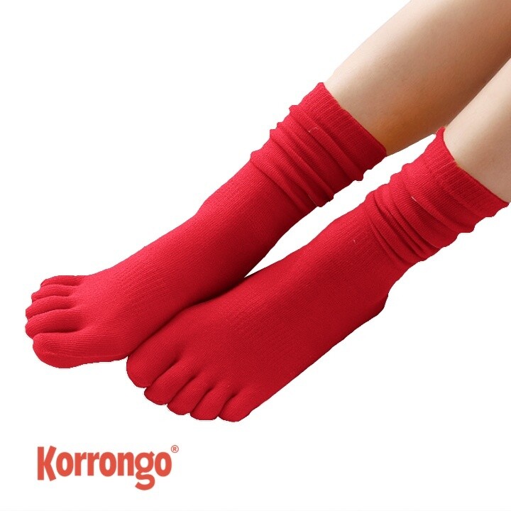 ROJO MEDIAS DEDITOS