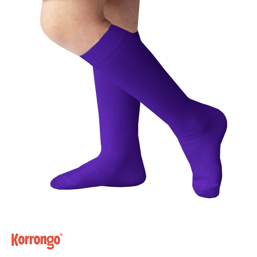 MEDIAS TUBO 1-5 AÑOS MORADO