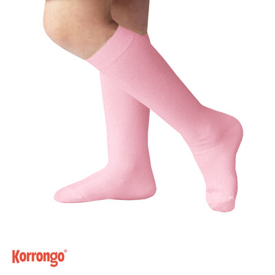 MEDIAS TUBO 1-5 AÑOS ROSADO