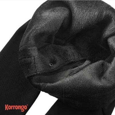 MALLAS FORRADAS NEGRO HOMBRE