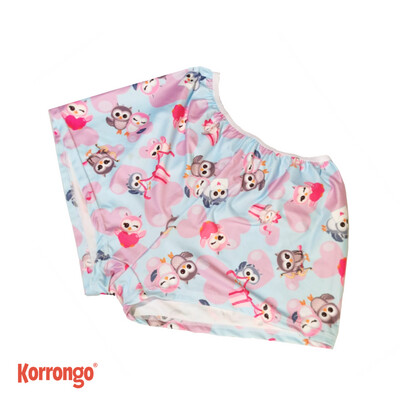 SHORT PIJAMA BUHOS