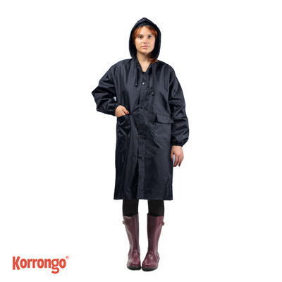 GABARDINA IMPERMEABLE AZUL