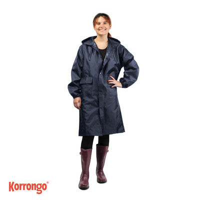 GABARDINA IMPERMEABLE AZUL