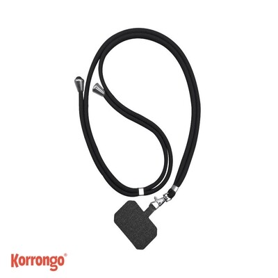 LANYARD PARA CELULAR NEGRO