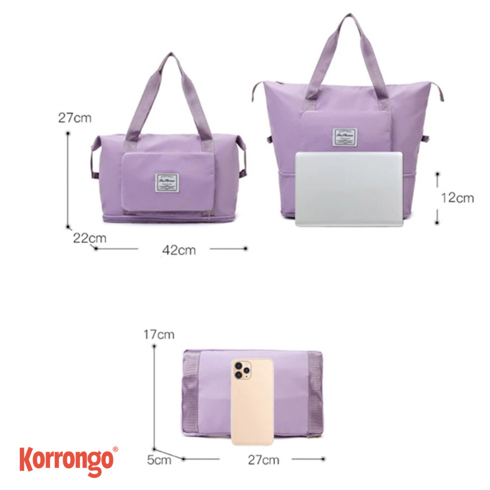 BOLSO EXPANDIBLE LILA
