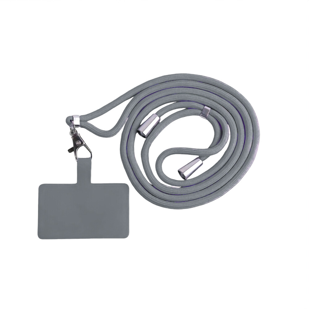 LANYARD PARA CELULAR GRIS
