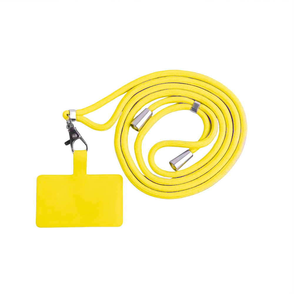 LANYARD PARA CELULAR AMARILLO