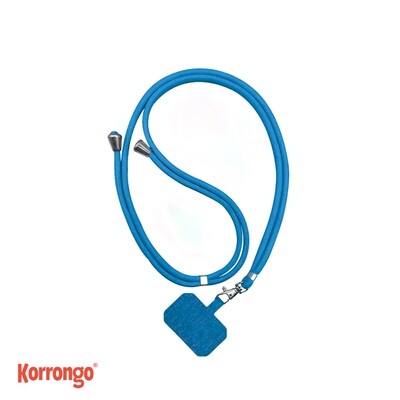 LANYARD PARA CELULAR CELESTE