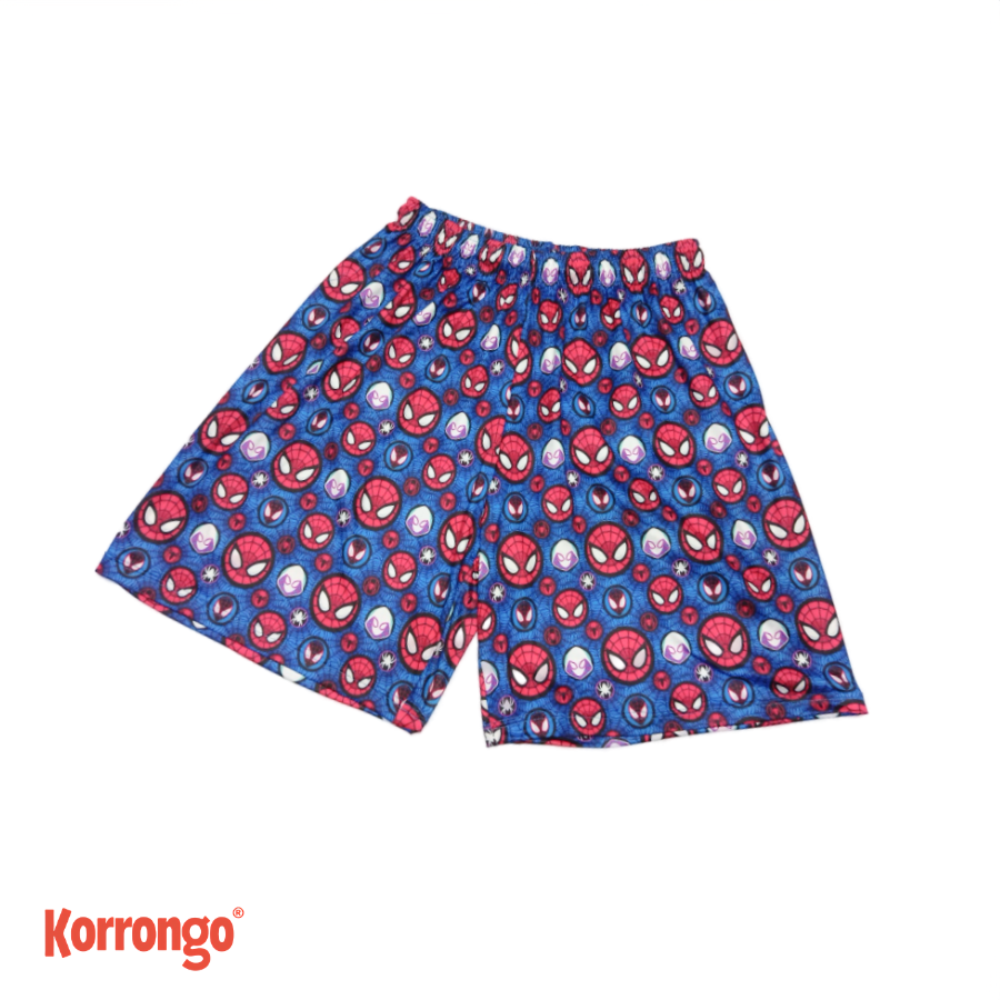 SHORT PIJAMA SPIDERMAN