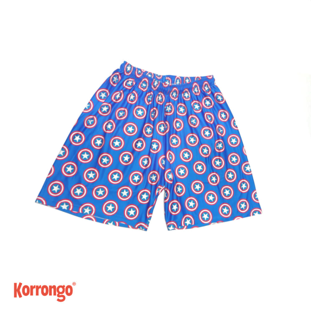 SHORT PIJAMA CAPITAN AMERICA