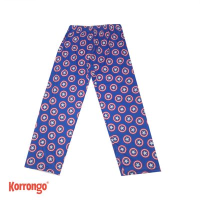 PANTALON PIJAMA/BUZO CAPITAN AMERICA
