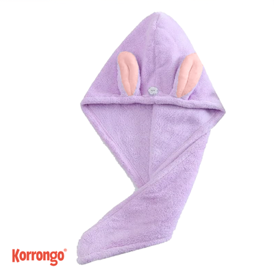 TOALLA TURBANTE LILA