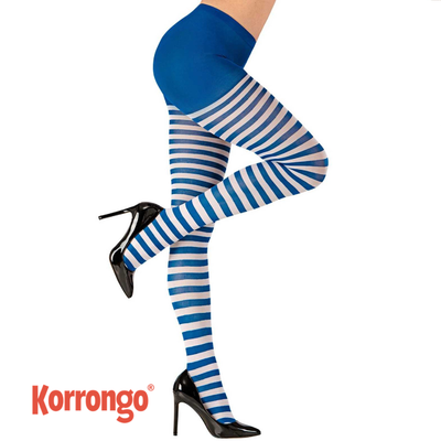 MALLAS RAYAS AZUL BLANCO