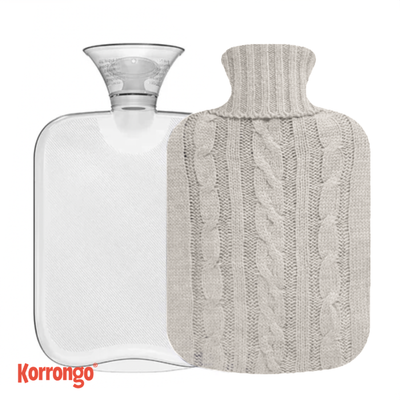 BOLSA AGUA CALIENTE/FORRO BEIGE