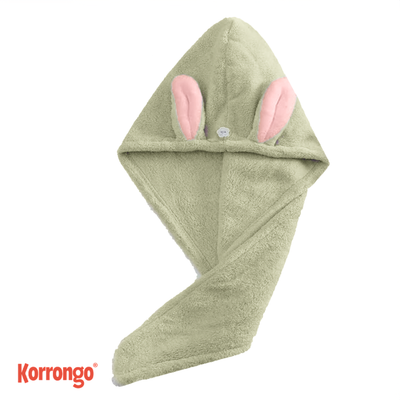 TOALLA TURBANTE VERDE
