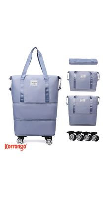 MALETA EXPANDIBLE CELESTE