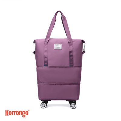 MALETA EXPANDIBLE MORADO